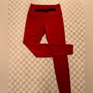 Nike Dri-fit Red Active Leggings